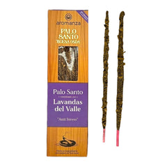 Sahumerio Palo Santo Buena Onda Lavandas del Valle - Aromanza