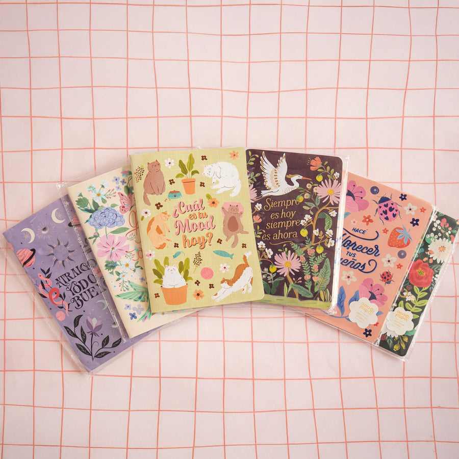 Libretas Cosidas Medianas A5