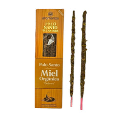 Sahumerio Palo Santo Buena Onda Miel Organica - Aromanza