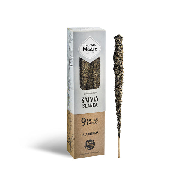 Sahumerio Herbal Salvia Blanca - Sagrada Madre