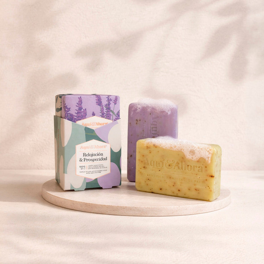 Set de Jabones Aromáticos 2 x 150 g Aquí y Ahora