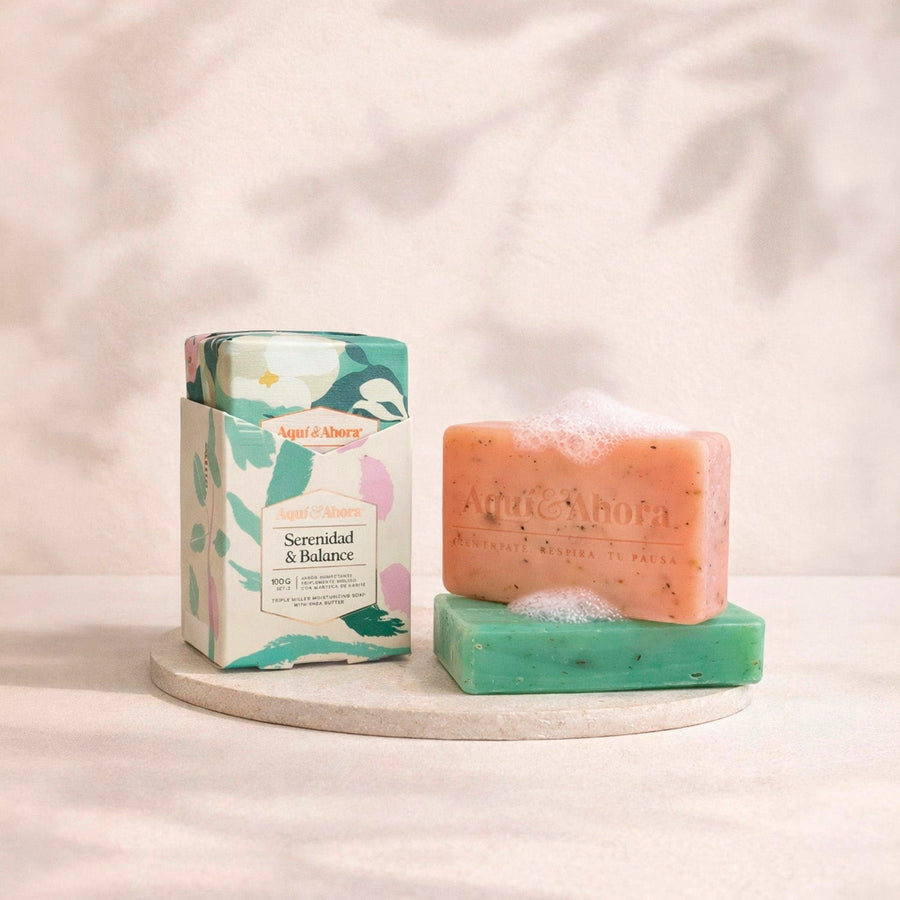 Set de Jabones Aromáticos 2 x 150 g Aquí y Ahora