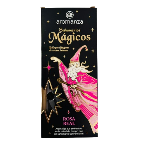 Sahumerio Mágico Rosa Real - Aromanza