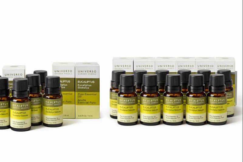 Liquidación 70% Aceite Esencial de Eucalipto Puro · Universo Garden Angels