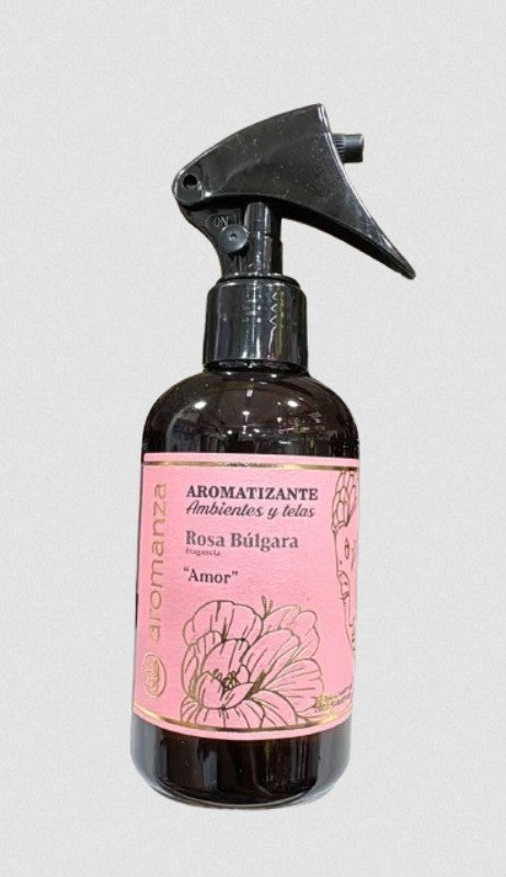 Aromatizador Textil Aromanza 200 ml Rosa Bulgara