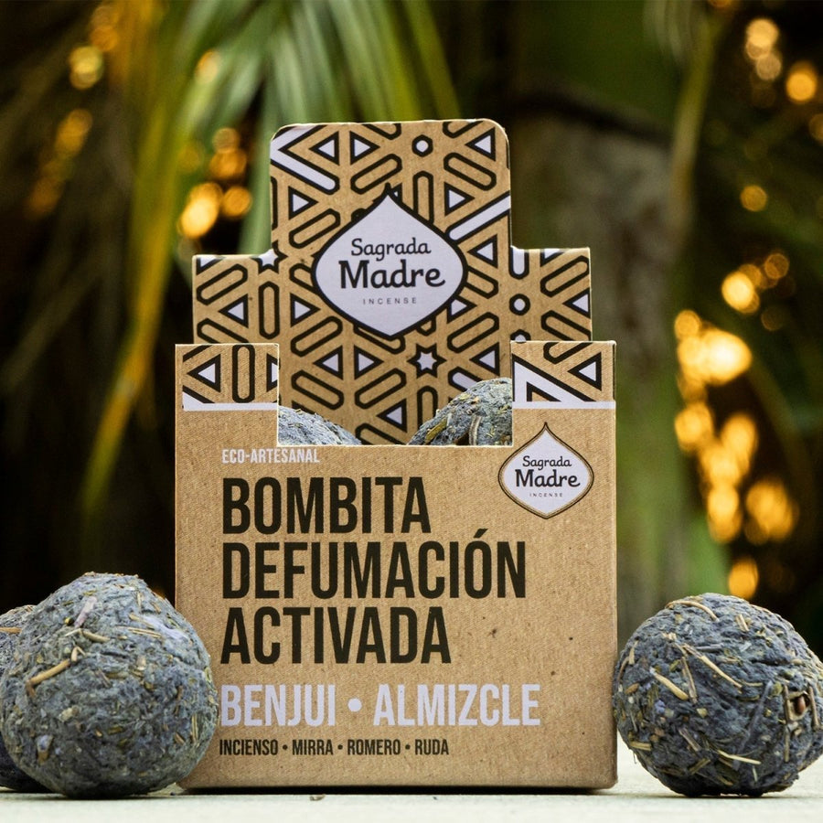 Bombitas Defumación Activada Benjui & Almizcle - Sagrada Madre