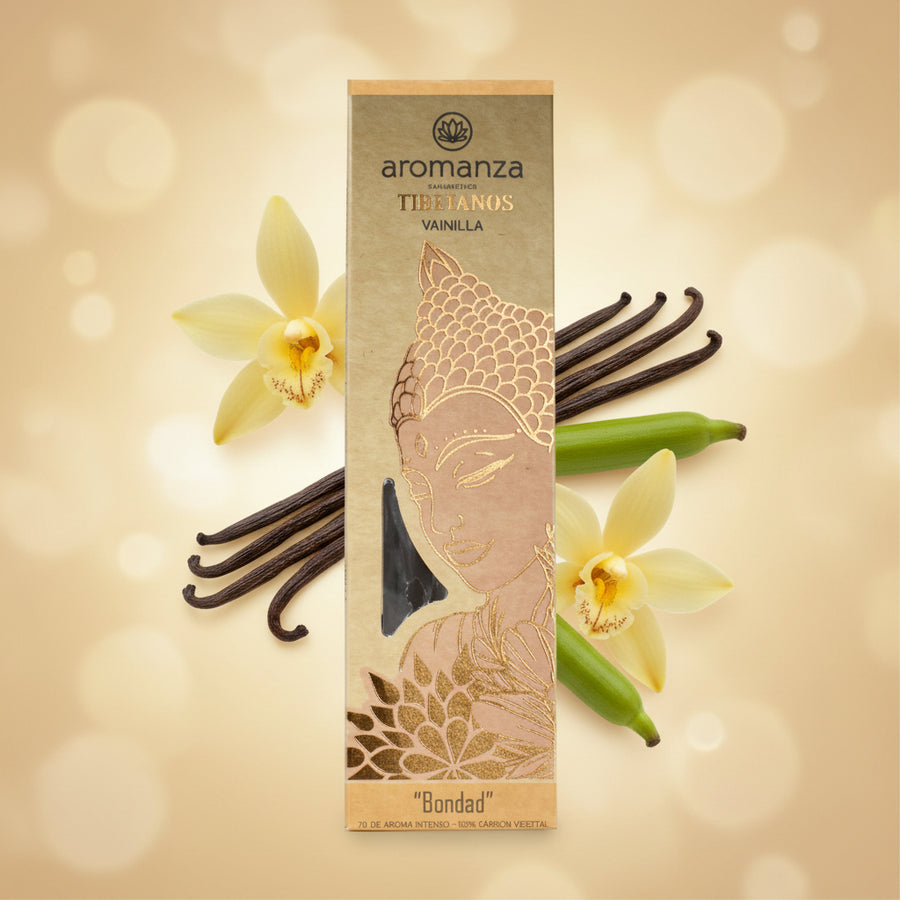 Sahumerio Tibetano Vainillas Encantadas - Aromanza