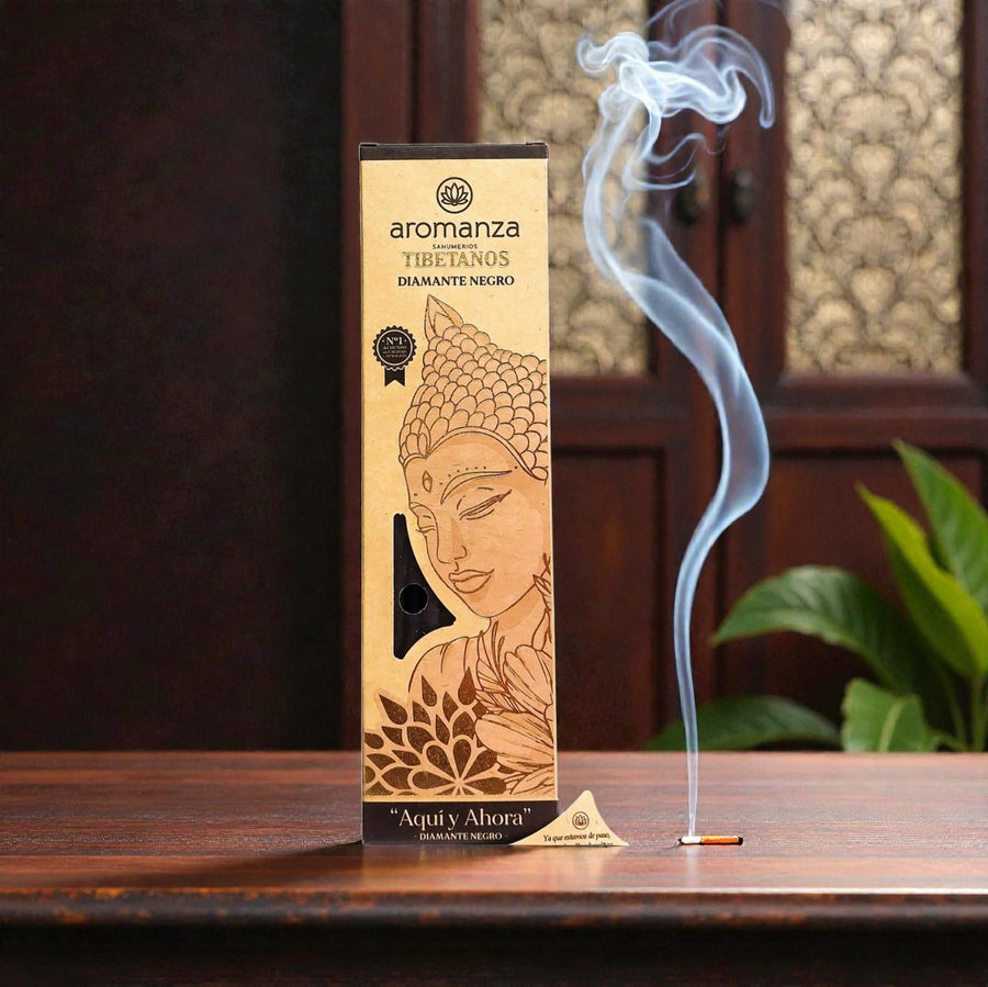 Sahumerio Tibetano Diamante Negro - Aromanza