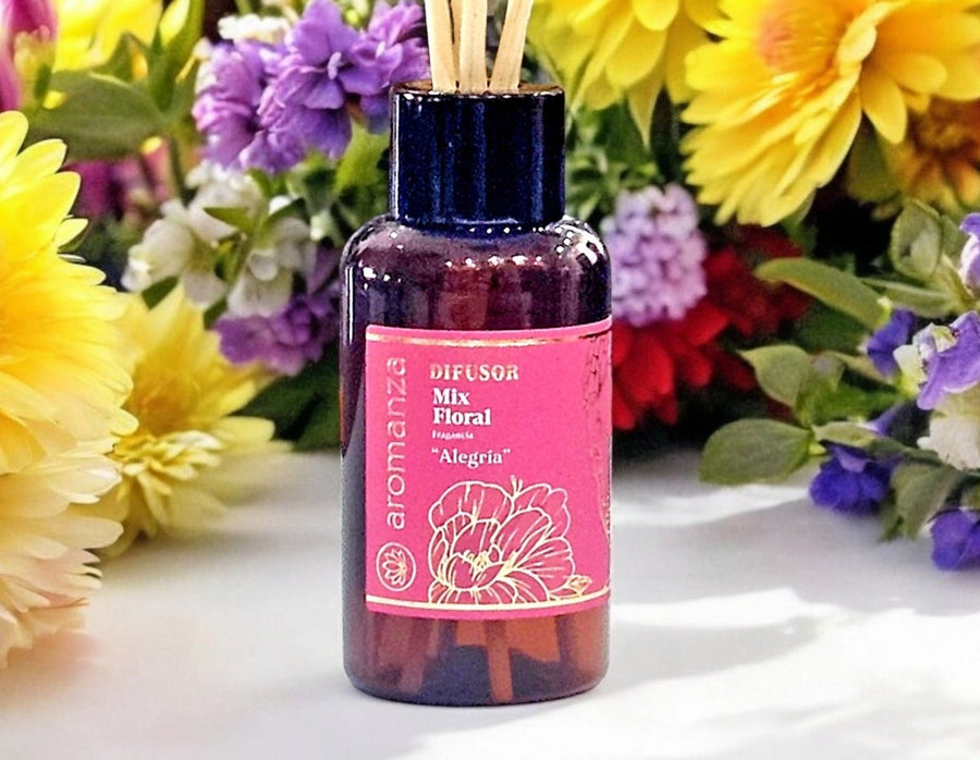 Difusor Aromático Aromanza 60 ML Mix Floral - Portal Zen