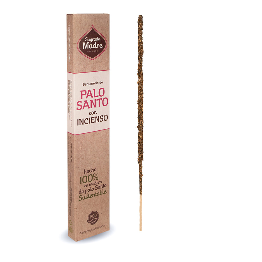 Sahumerio Palo Santo con Incienso - Sagrada Madre