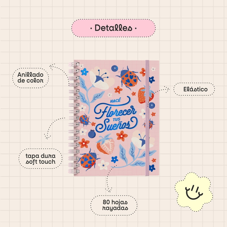 Cuadernos Anillados A5 – Tapa Dura