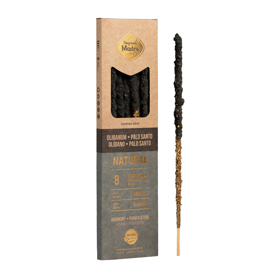 Sahumerio Natural Doble Olíbano Palo Santo