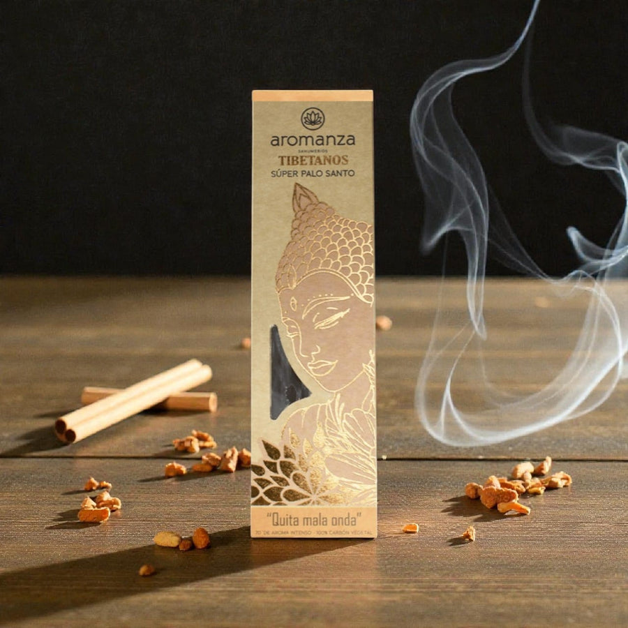 Sahumerio Tibetano Super Palo Santo - Aromanza