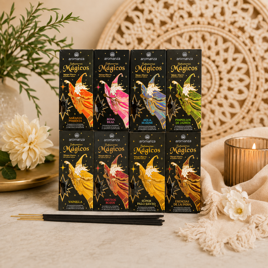 Pack Mayorista Sahumerios Mágicos Surtidos x24 - Aromanza