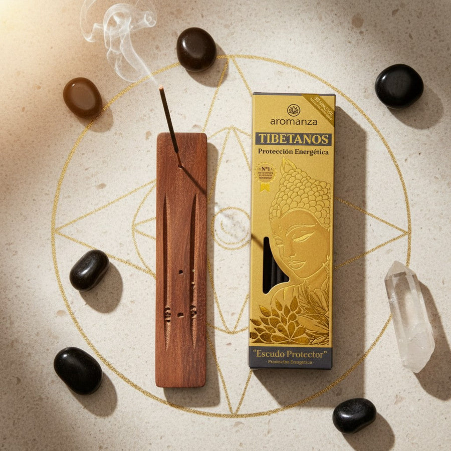 Sahumerio Tibetano Proteccion Energetica Aromanza