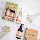 Set Jabon Liquido + Aromatizante + Estuche Exhibidor - Portal Zen