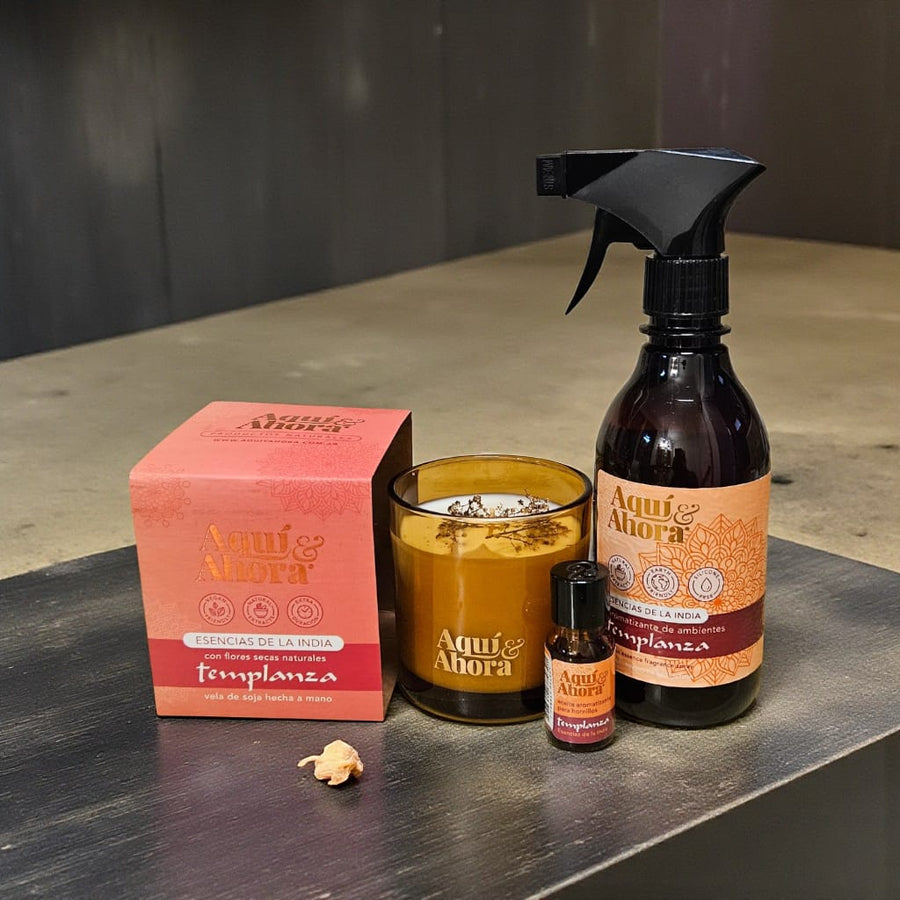 Pack Reset Interior | Aquí y Ahora (Templanza Esencias de la India)