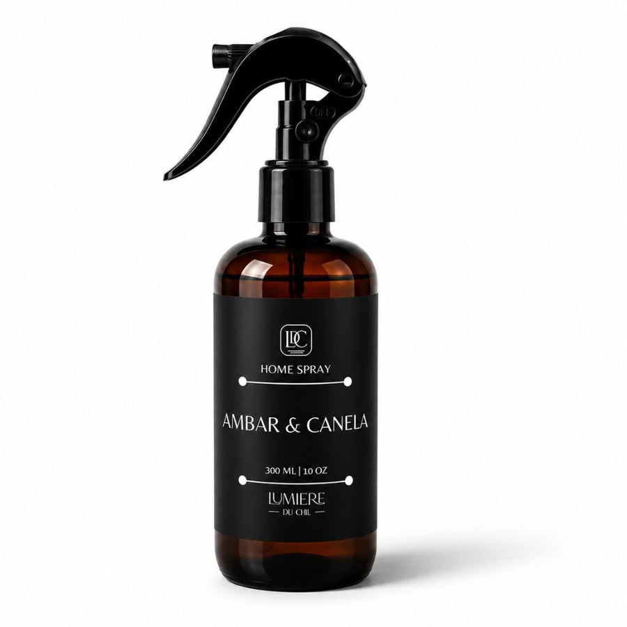 Aromatizante Spray Ámbar & Canela 300 ml | Lumiere du Ciel