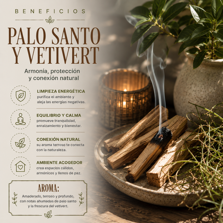 Aromatizante Spray Palo Santo & Vetiver 300 mL - imagen 4