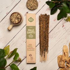 Sahumerio Palo Santo con Ruda - Sagrada Madre