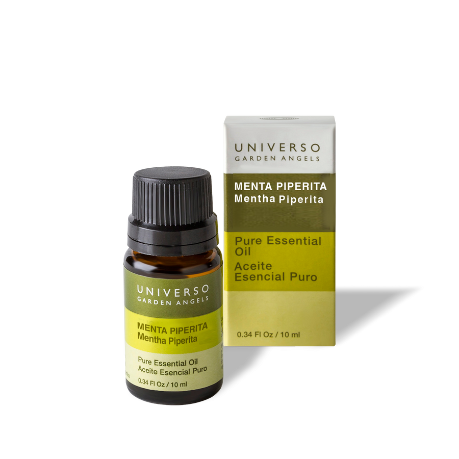Liquidación -70% · Aceite Esencial Puro de Menta Piperita 10 ml · Universo Garden Angels