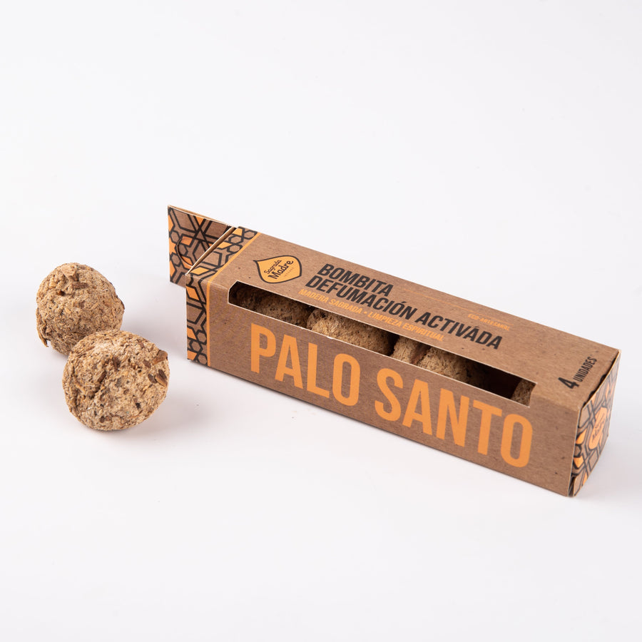 Bombitas x 4 Palo Santo  - Sagrada Madre