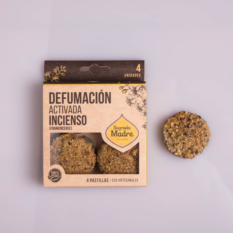 Pastillas Sahumerio de Incienso - Sagrada Madre