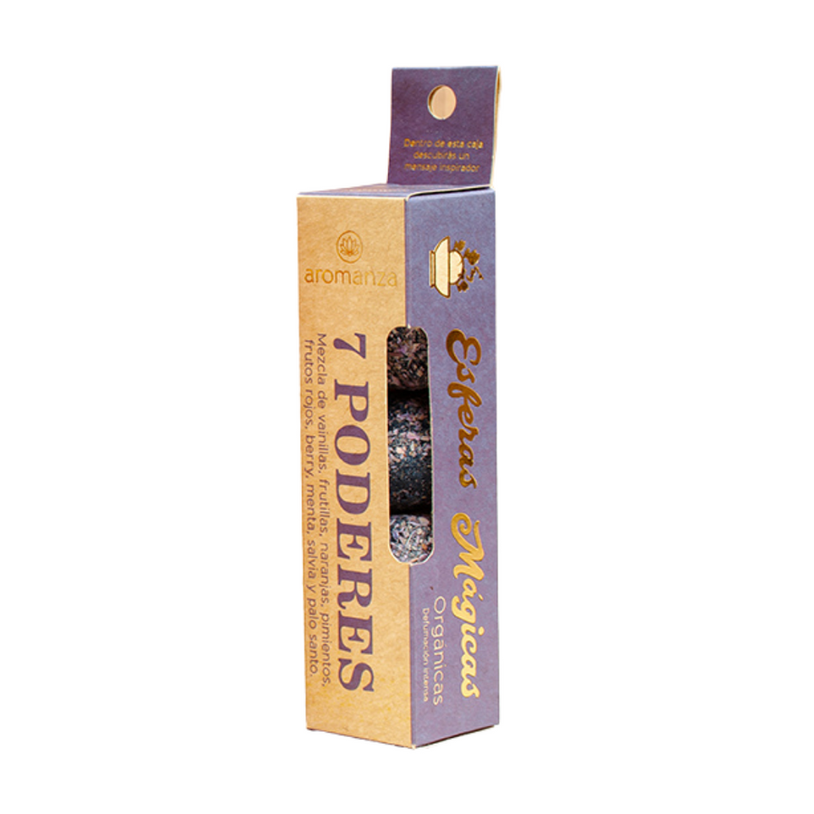 Esferas Mágicas Orgánicas 7 Poderes - Aromanza