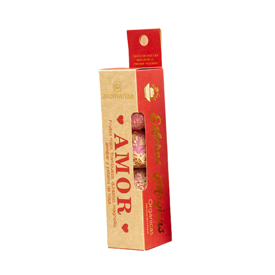 Esferas Magicas Orgánicas Amor - Aromanza