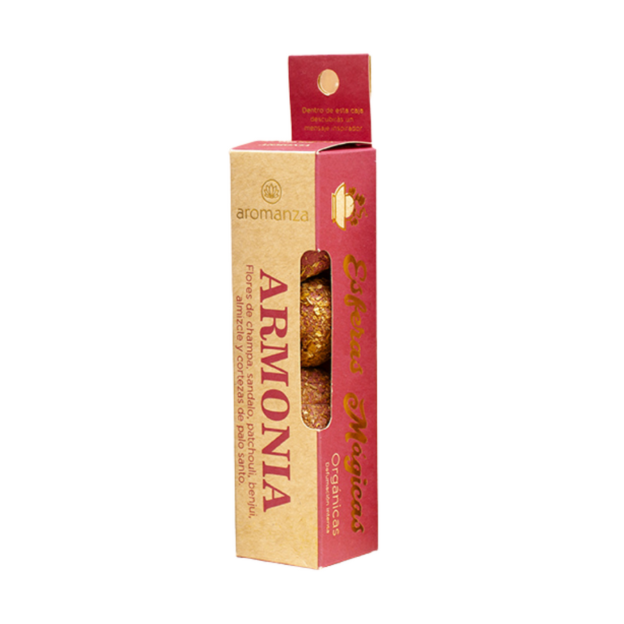 Esferas Magicas Orgánicas Armonia - Aromanza