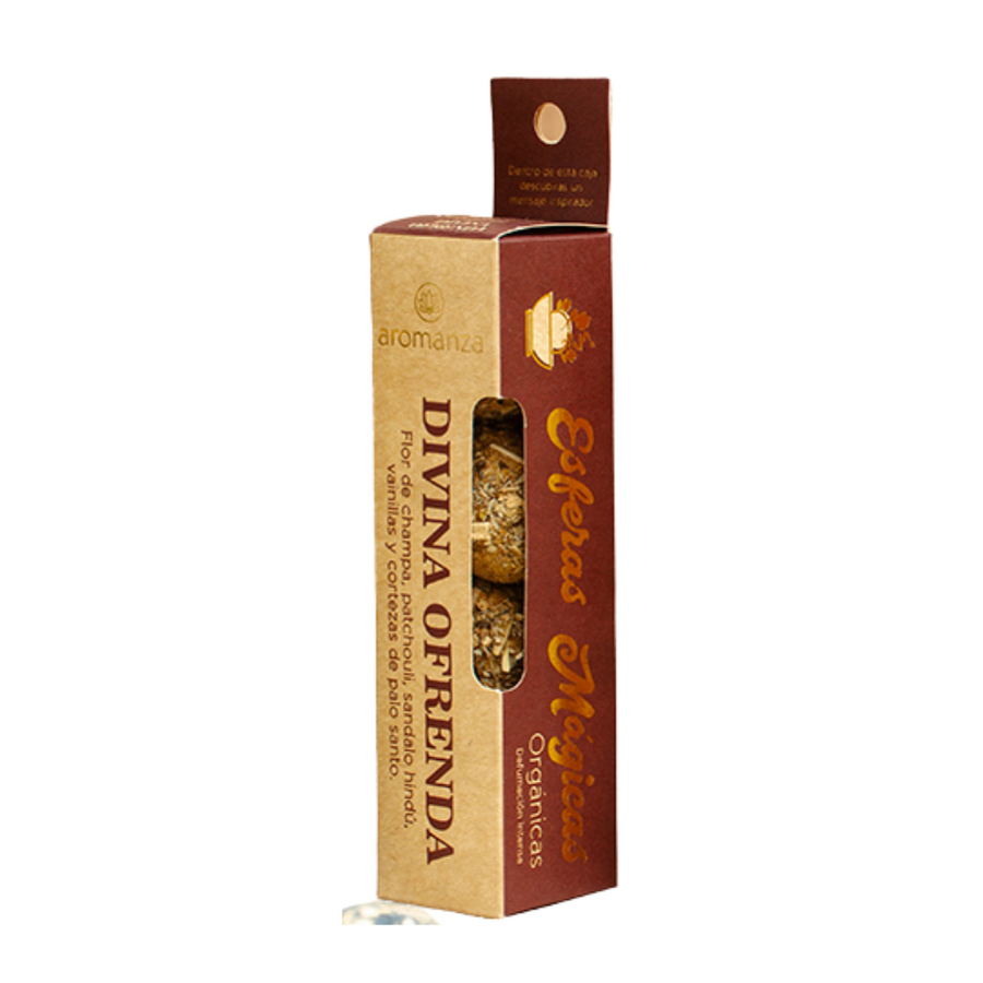 Esferas Magicas Orgánicas Divina Ofrenda - Aromanza