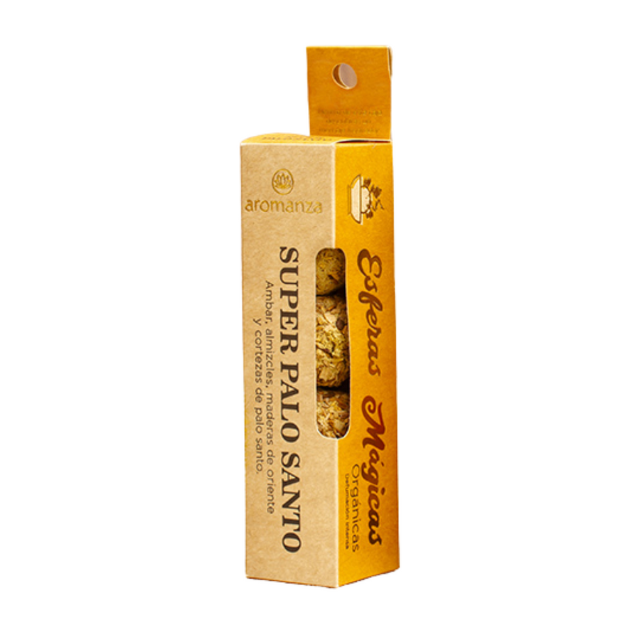 Esferas Mágicas Orgánicas Super Palo Santo - Aromanza