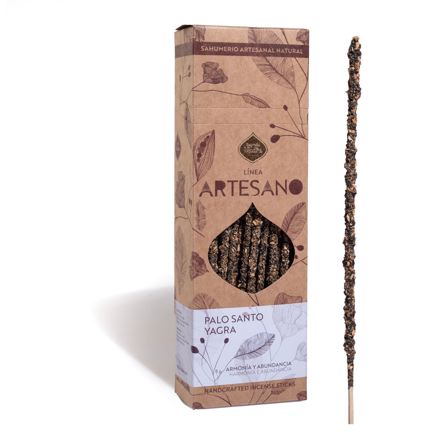 Sahumerio Artesano Palo Santo Yagra- Sagrada Madre