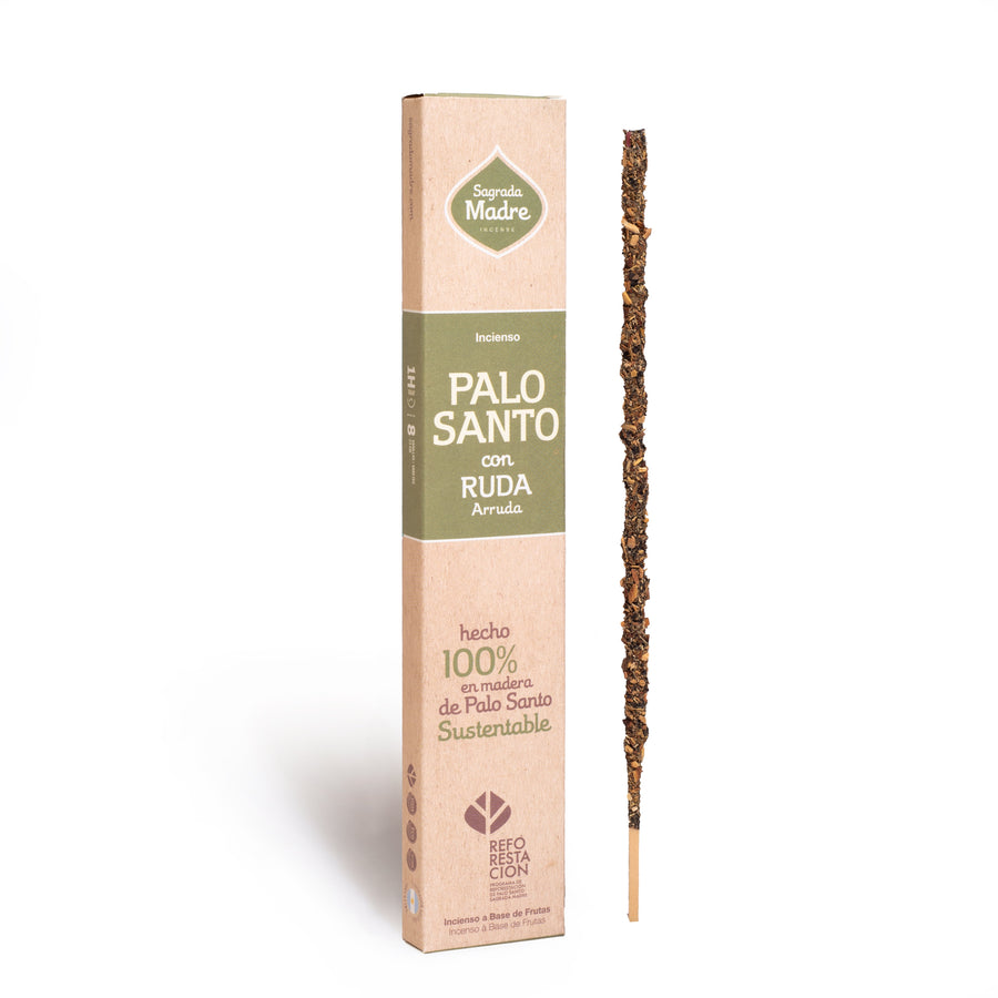 Sahumerio Palo Santo con Ruda - Sagrada Madre