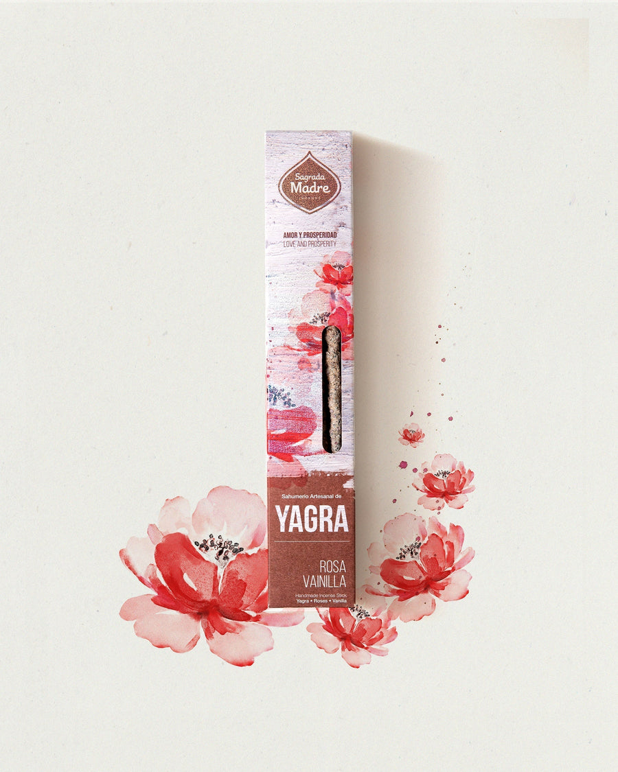 Sahumerio Yagra Vainilla Rosa - Sagrada Madre