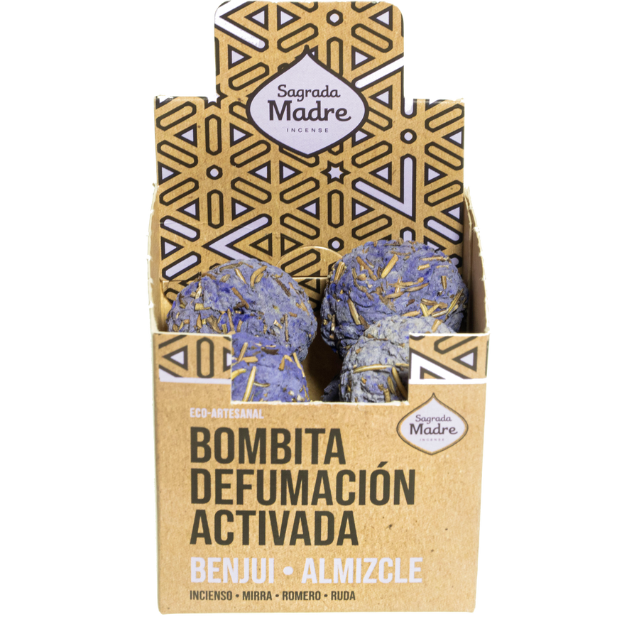 Bombitas Defumación Activada Benjui & Almizcle - Sagrada Madre
