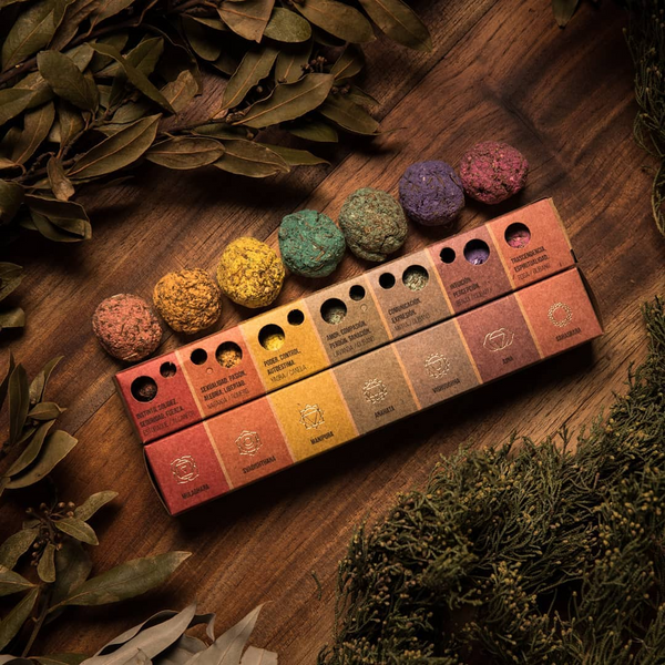 Bombitas Defumación Activada  7 Chakras - Sagrada Madre