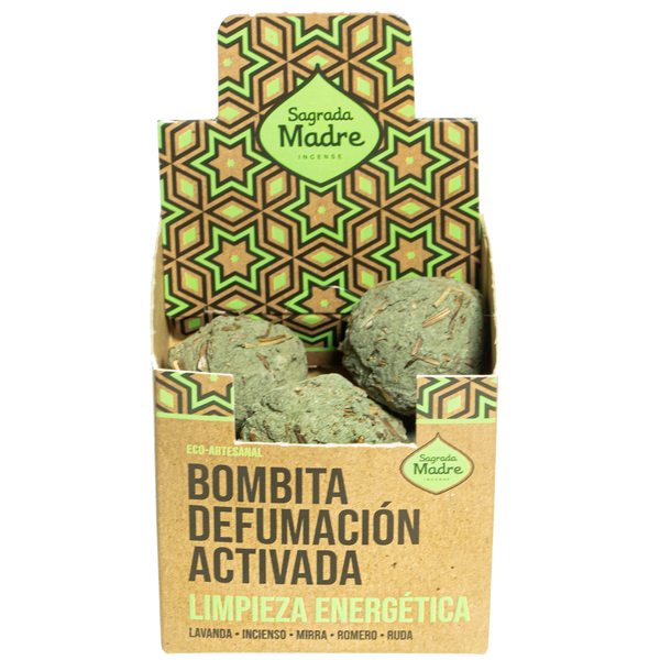Bombitas Defumación Activada Limpieza Energética - Sagrada Madre