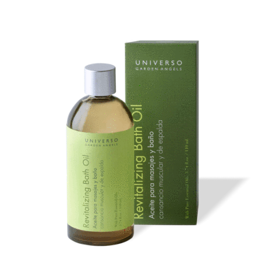 Aceite para Masajes y Baño Revitalizante Universo Garden Angels